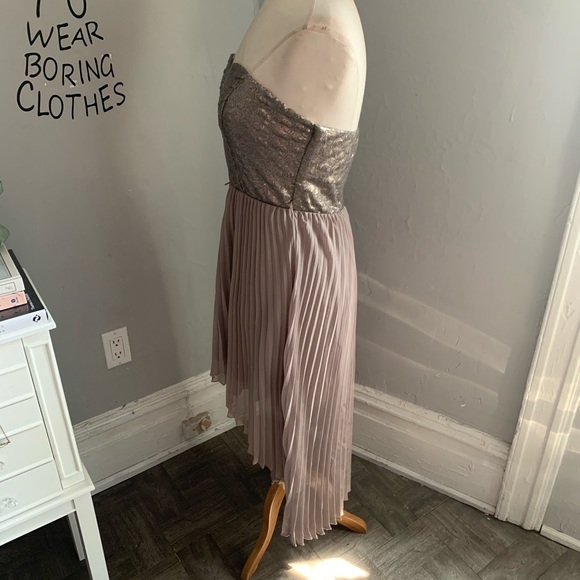 Strapless high low dress size small - Picture 4 of 10